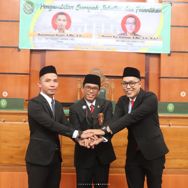 pelantikan zani husein 13