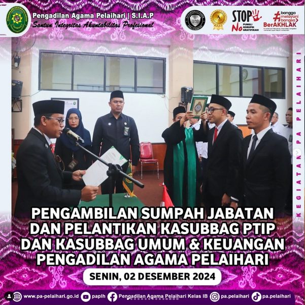 pelantikan zani husein 15